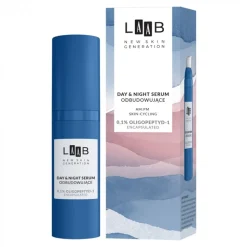 AA LAAB AM:PM Skincycling, day&night, serum odbudowujące z oligopeptydem, 30 ml
