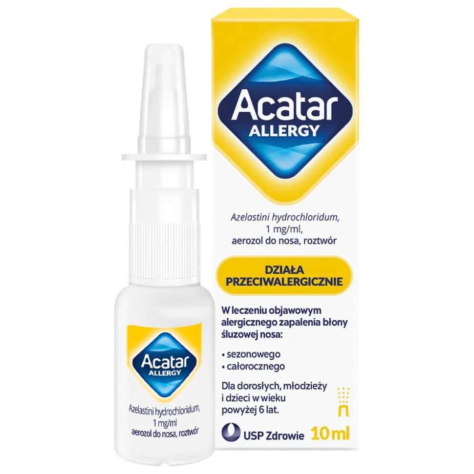 Acatar Allergy, 1 mg/ml, aerozol do nosa, 10 ml