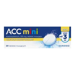 ACC mini, 100 mg, tabletki musujące, 20 szt.