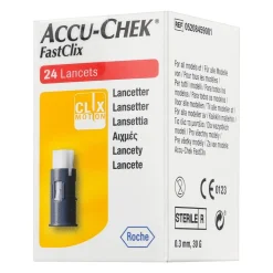 Accu-Chek FastClix, lancety, 24 szt.