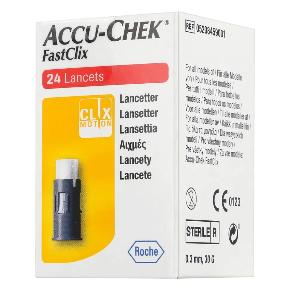 Accu-Chek FastClix, lancety, 24 szt.