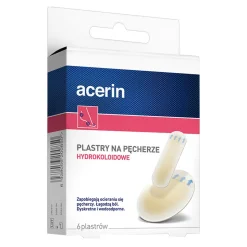 Acerin, plastry na pęcherze, 6 szt.