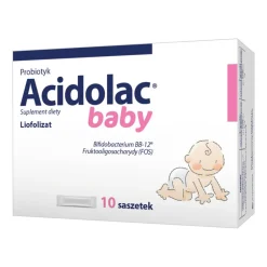 Acidolac Baby, saszetki z proszkiem, 1,5 g x 10 szt.