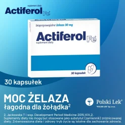 Actiferol Fe, 30 mg, kapsułki otwierane, 30 szt.
