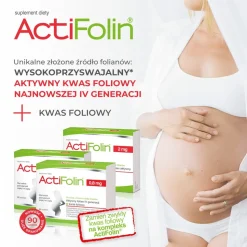ActiFolin, 0,8 mg, tabletki powlekane, 30 szt.