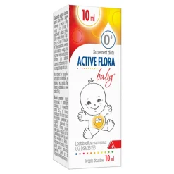 Active Flora Baby+, krople, 10 ml