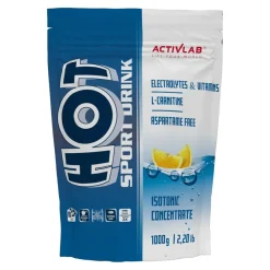 Activlab Hot Sport Drink, napój izotoniczny, smak cytrynowy, 1000 g
