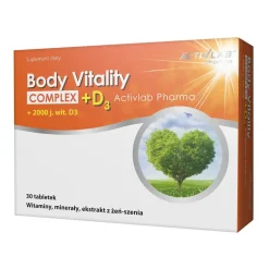 ActivLab Pharma Body Vitality Complex + D3, tabletki, 30 szt.