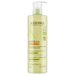 Aderma Exomega Control, żel emolient do mycia 2w1, 500 ml