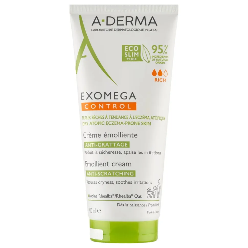 Aderma Exomega Control, krem emolient, 200 ml