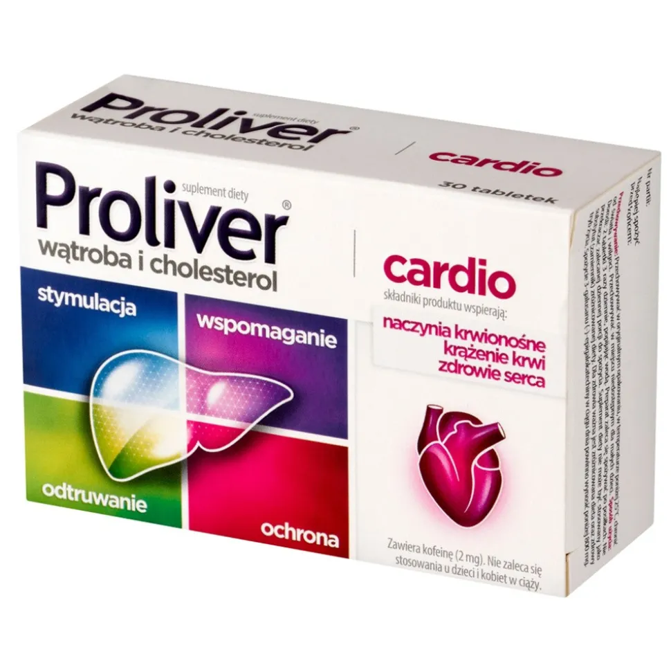 Aflofarm Proliver Cardio, tabletki, 30 szt.