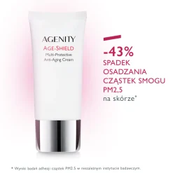 Agenity Age-Shield, multi-ochronny krem przeciwstarzeniowy SPF 50+, 50 ml