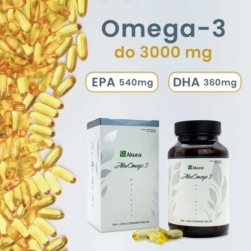 Akuna AkuOmega 3, kapsułki, 90 szt.