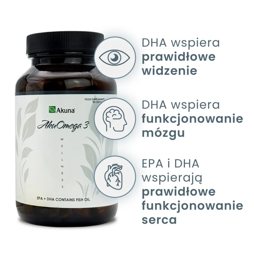 Akuna AkuOmega 3, kapsułki, 90 szt.
