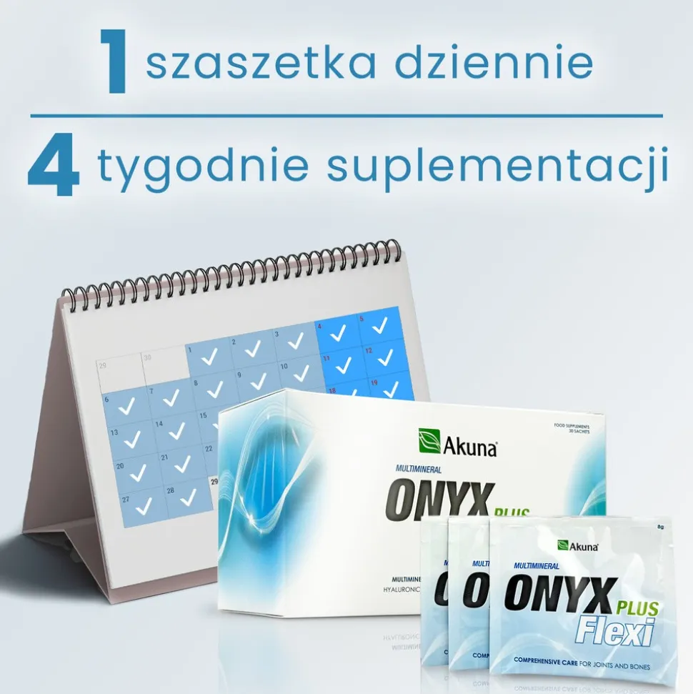 Akuna Onyx Plus Flexi, proszek, saszetki, 30 szt.