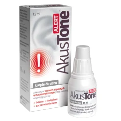 AkusTone ALERT, krople do uszu, 15 ml