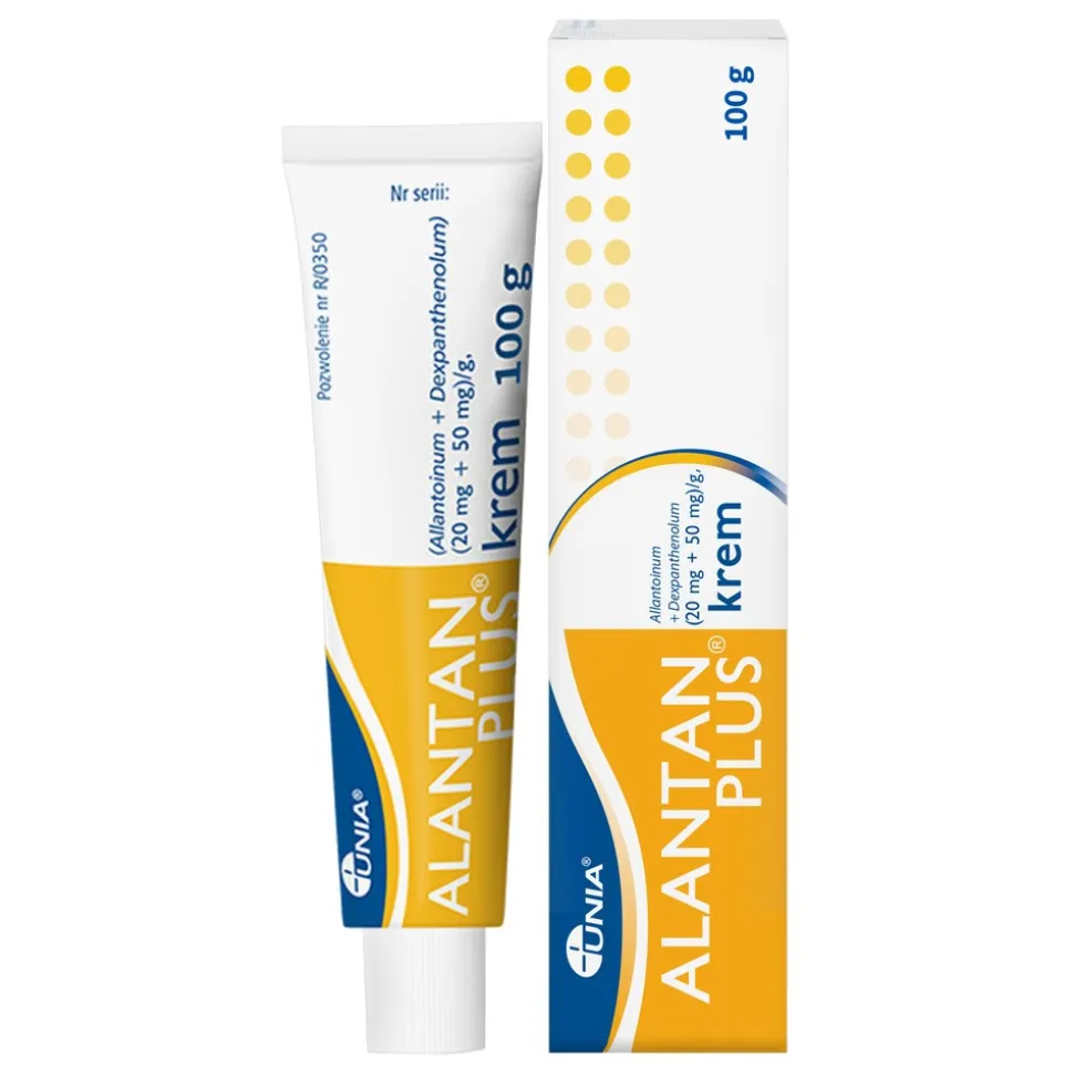 Alantan Plus, (20 mg + 50 mg)/g, krem, 100 g