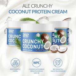 ALE Crunchy Coconut Protein Cream, krem, 200 g