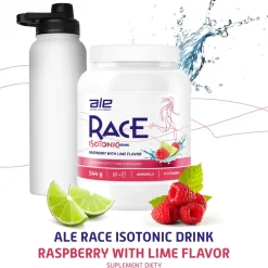 Ale Race Isotonic Drink Raspberry & Lime Flavor, proszek, 544 g