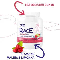Ale Race Isotonic Drink Raspberry & Lime Flavor, proszek, 544 g