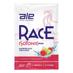 Ale Race Isotonic Drink Raspberry & Lime Flavor, proszek, 31,5 g