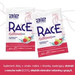 Ale Race Isotonic Drink Raspberry & Lime Flavor, proszek, 31,5 g