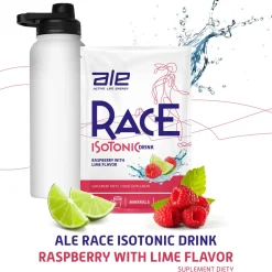 Ale Race Isotonic Drink Raspberry & Lime Flavor, proszek, 31,5 g