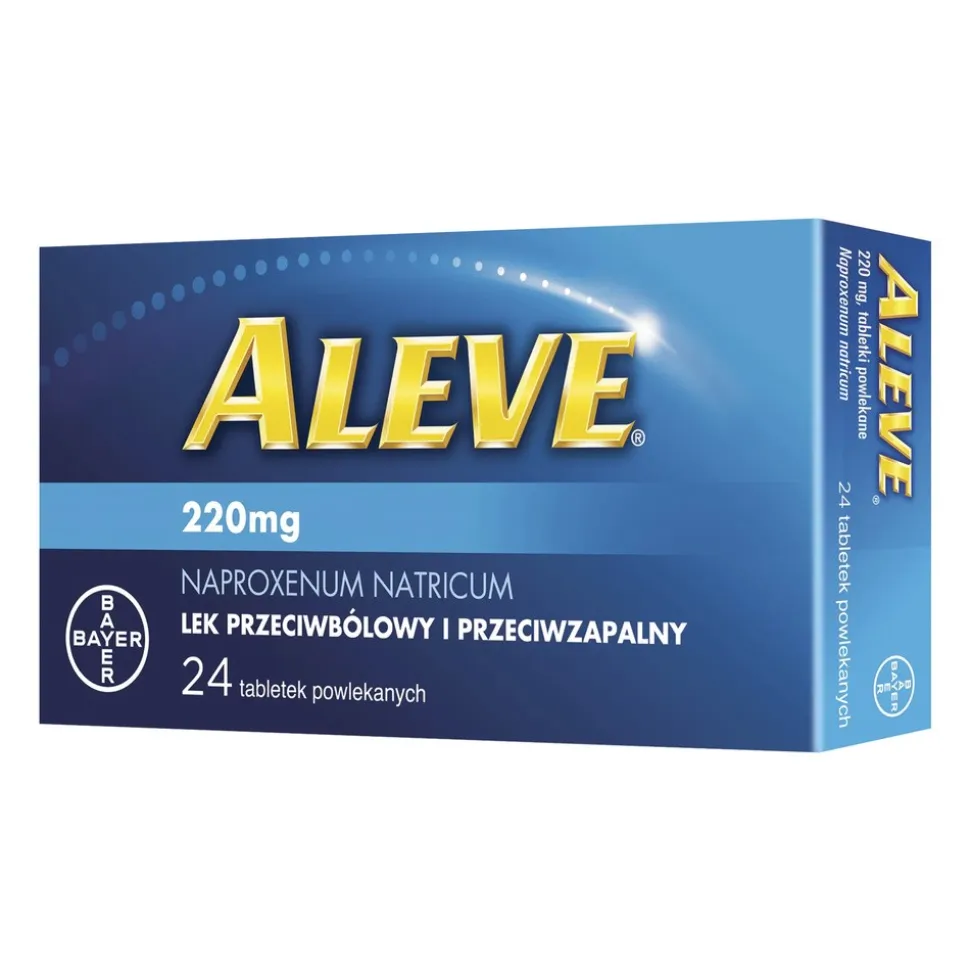 Aleve, 220 mg, tabletki powlekane, 24 szt.