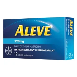 Aleve, 220 mg, tabletki powlekane, 12 szt.