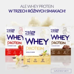 ALE Whey Protein Vanilla Flavor, proszek, 30 g
