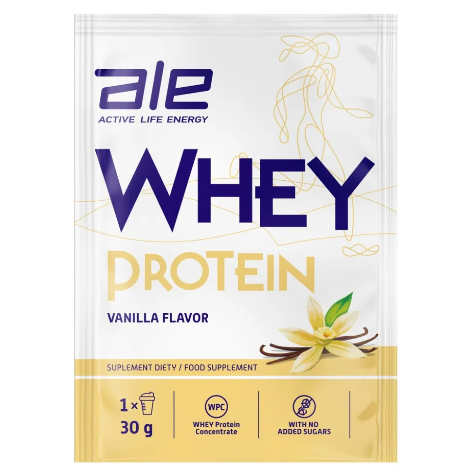 ALE Whey Protein Vanilla Flavor, proszek, 30 g