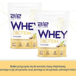 ALE Whey Protein Vanilla Flavor, proszek, 600 g