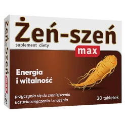 Alg Pharma Żeń-Szeń Max, tabletki, 30 szt.