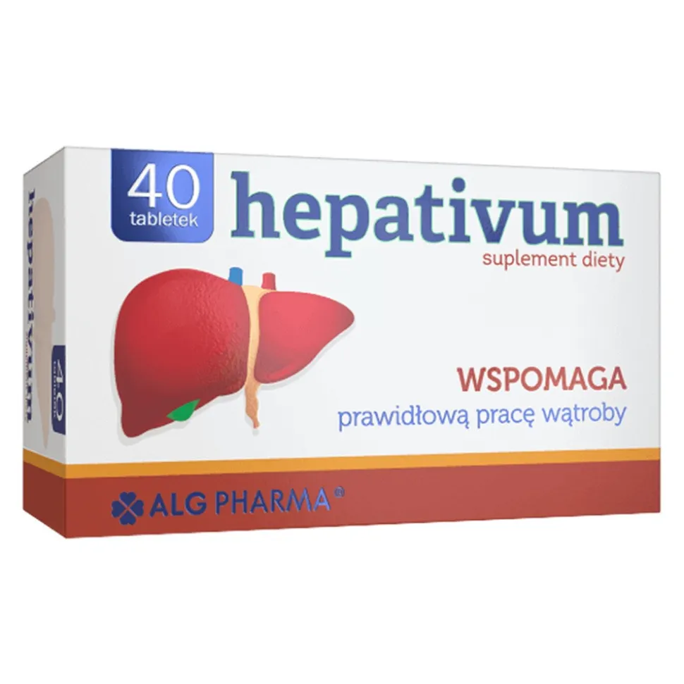 Alg Pharma Hepativum, tabletki, 40 szt.