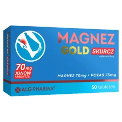 Alg Pharma Magnez Gold Skurcz, tabletki, 50 szt.