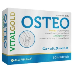 Alg Pharma Osteo Vitalgold, tabletki, 60 szt.