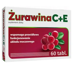 Alg Pharma Żurawina C + E, tabl., 60 szt