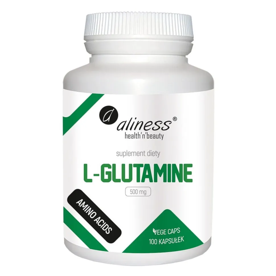 Aliness L-Glutamine 500 mg, kapsułki, 100 szt.