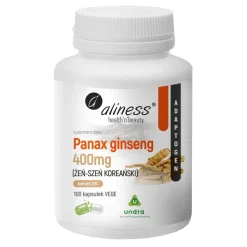 Aliness Panax Ginseng (żeń-szeń koreański), kapsułki, 100 szt.