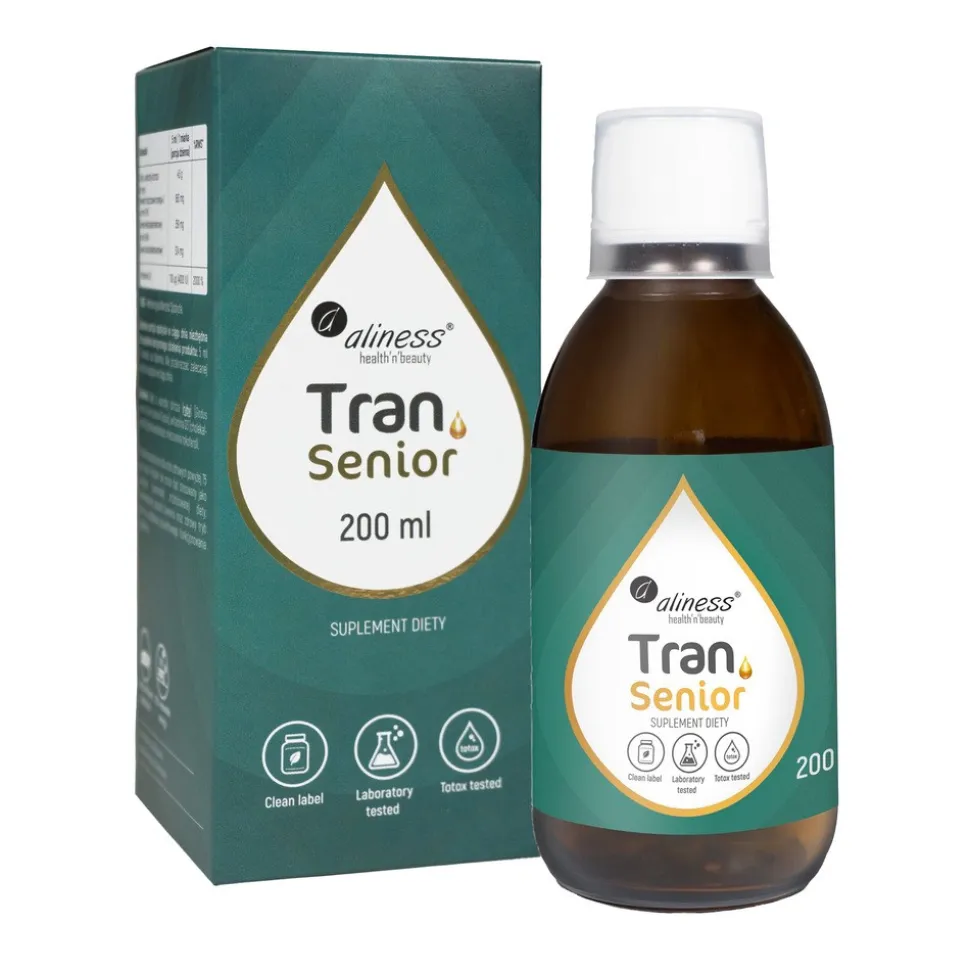 Aliness Tran Senior, płyn, 200 ml