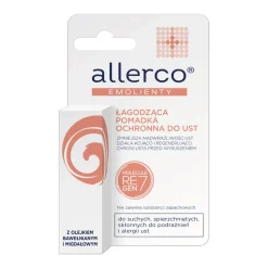 Allerco Emolienty, łagodząca pomadka ochronna do ust, 4,9 g