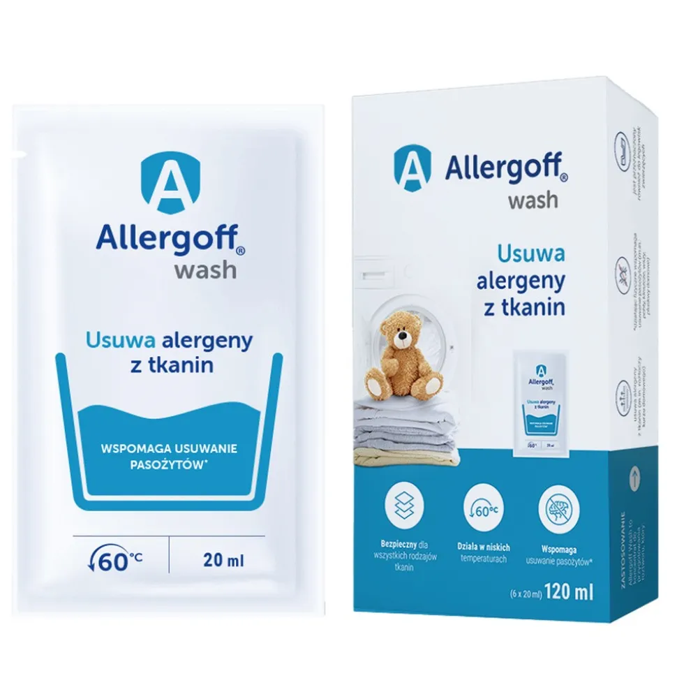 Allergoff® Wash, 6 x 20 ml