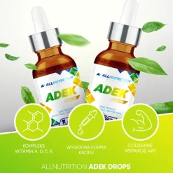 Allnutrition ADEK Drops, krople, 30 ml