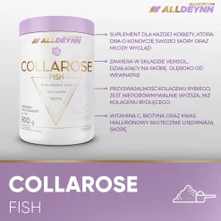 Allnutrition, ALLDEYNN CollaRose Fish, smak pomarańczowy, proszek, 300 g