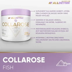Allnutrition, ALLDEYNN CollaRose Fish, smak pomarańczowy, proszek, 150 g