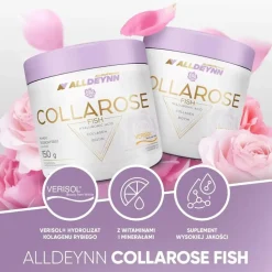 Allnutrition, ALLDEYNN CollaRose Fish, smak malinowo-poziomkowy, proszek 150 g