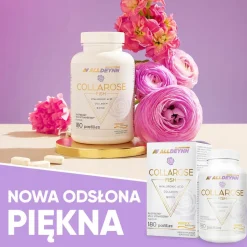 Allnutrition, ALLDEYNN CollaRose fish, pastylki do ssania, 180 szt.