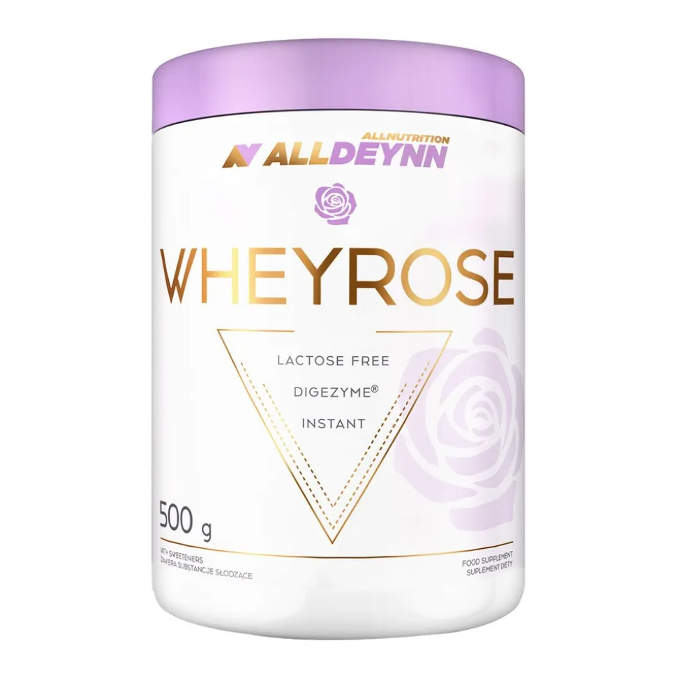 Allnutrition, ALLDEYNN WheyRose, white chocolate raspberry, proszek, 500 g