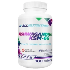 Allnutrition, Ashwagandha KSM-66, tabletki, 100 szt.