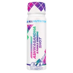 Allnutrition Ashwagandha & Panax Ginseng Shot, płyn, 80 ml